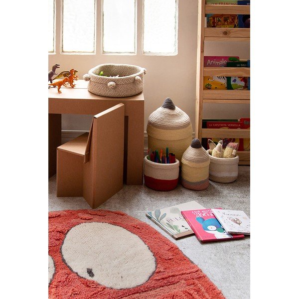 Tekstilna otroška škatla za shranjevanje ø 25x45 cm Pencil Large – Lorena Canals-image-4