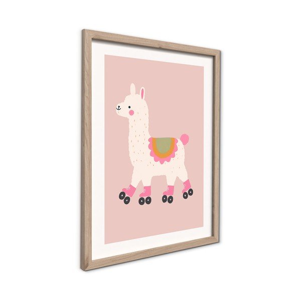 Otroška slika 30x40 cm Roller Llama – Styler-image-4
