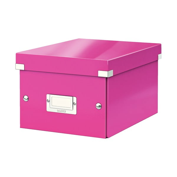 Rožnata škatla za shranjevanje Leitz Universal, dolžina 28 cm