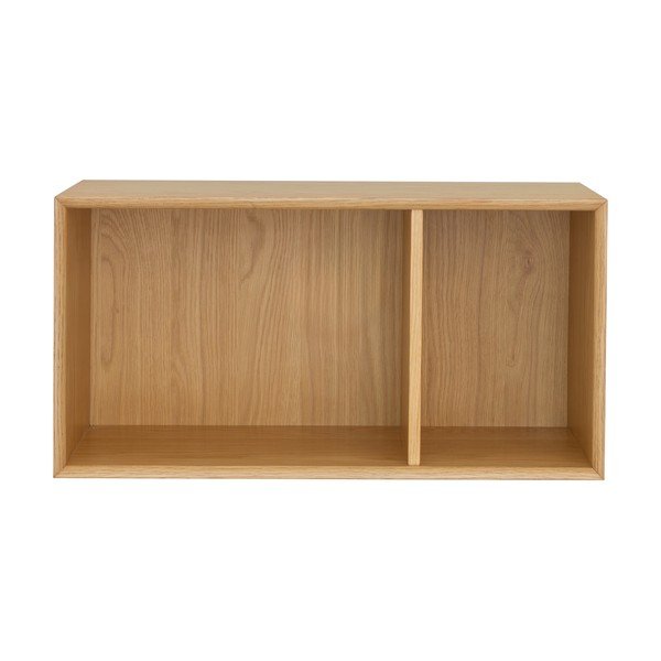 Sistem modularnih polic v hrastovem dekorju v naravni barvi 70x36 cm Z  – Tenzo-image-3