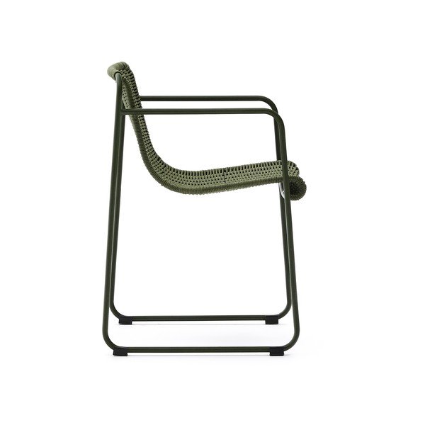 Zelen kovinski vrtni stol Maurina – Kave Home-image-3