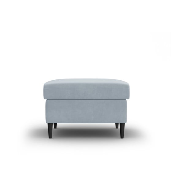 Svetlo moder žameten tabure Kyoto – Cosmopolitan Design