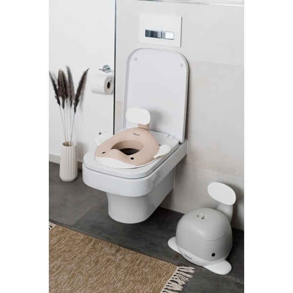 Bež otroški nastavek za WC školjko - Kindsgut   -image-3