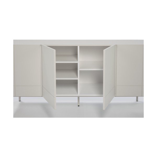 Sivo-bela komoda Teulat Linea-image-1