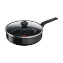 Aluminijasta ponev s pokrovko ø 24 cm Simply Clean Red – Tefal