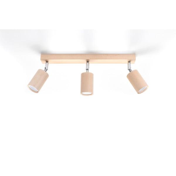 Lesena stropna svetilka Sollux Ludwik, dolžina 45 cm-image-4