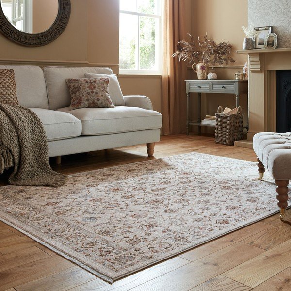 Bež preproga 200x290 cm Elodie Traditional – Flair Rugs-image-1