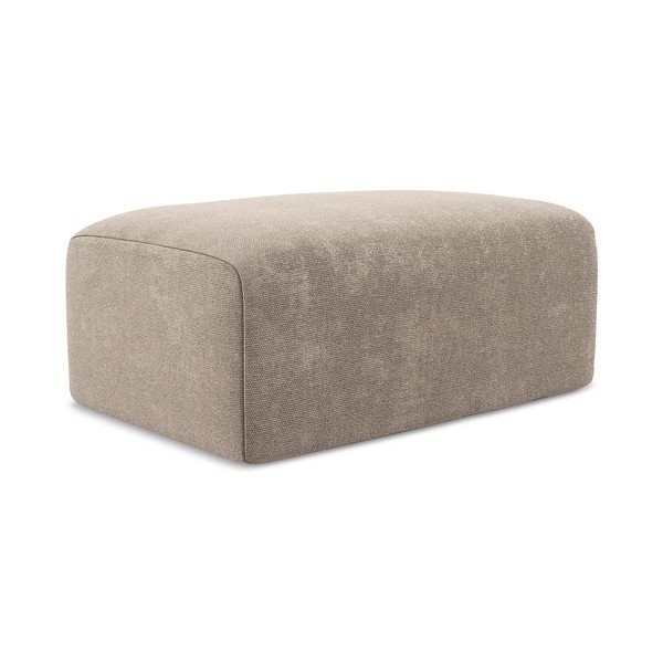 Bež tabure iz šenilje Kona – Makamii-image-3