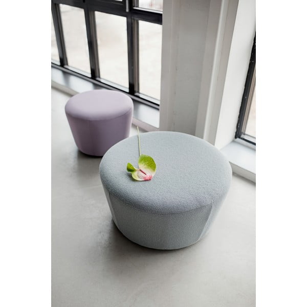 Črna usnjena blazina EMKO Naïve, ø 52 cm-image-2