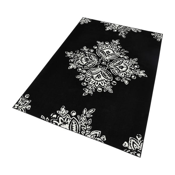 Črno-bela preproga Hanse Home Gloria Blossom, 200 x 290 cm-image-3