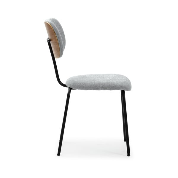 Svetlo sivi jedilni stoli v kompletu 4 ks Dash – Marckeric-image-3