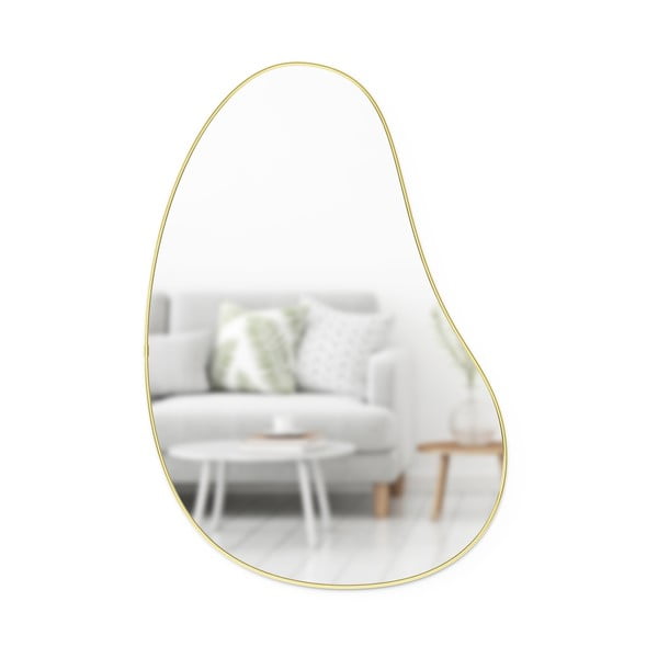 Stensko ogledalo 61x92 cm Hubba Pebble – Umbra-image-4