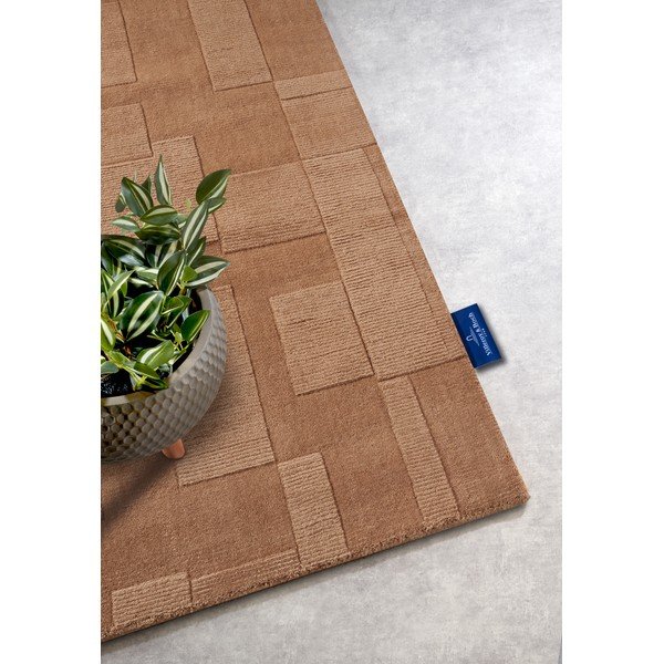 Rjav ročno tkan volnen tekač 80x250 cm Wilhelmine – Villeroy&Boch-image-2