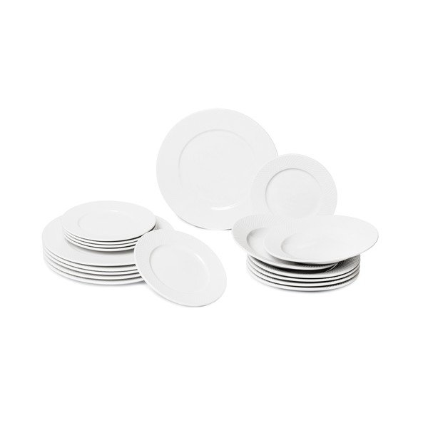 Porcelanast jedilni servis 18 ks Imperio – Bonami Essentials