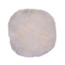 Bela ovčja koža Hiša Nordic Circle, ⌀ 35 cm