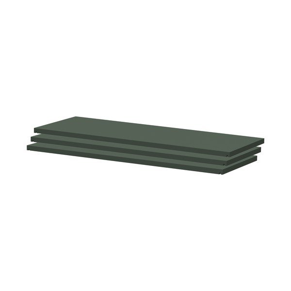 Temno zelen/črn sistem modularnih polic 82x204 cm Dakota – Tenzo-image-3