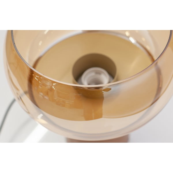 Oranžna kovinska namizna svetilka BePureHome, višina 28 cm-image-1