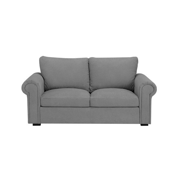 Windsor & Co Zofe Hermes, siva zofa, 104 cm