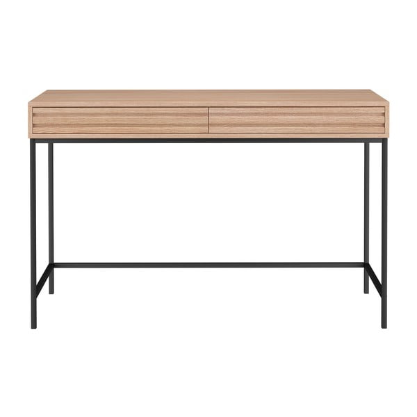 Pisalna miza z mizno ploščo v hrastovem dekorju 50x120 cm Celine – Støraa-image-4