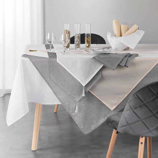Tekstilni prtički v kompletu 3 ks Silvery – douceur d'intérieur-image-3