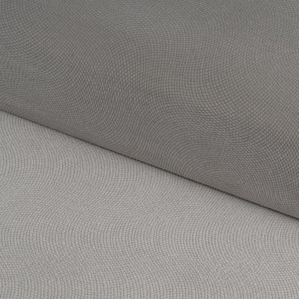 Svetlo siv žameten tabure Estela – Casa Selección-image-1