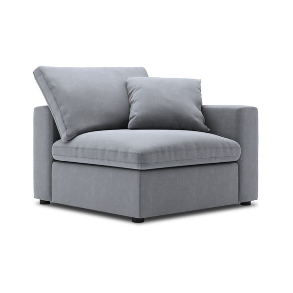 Siv kotni del modularne zofe Windsor & Co Sofas Galaxy, desni kot-image-2
