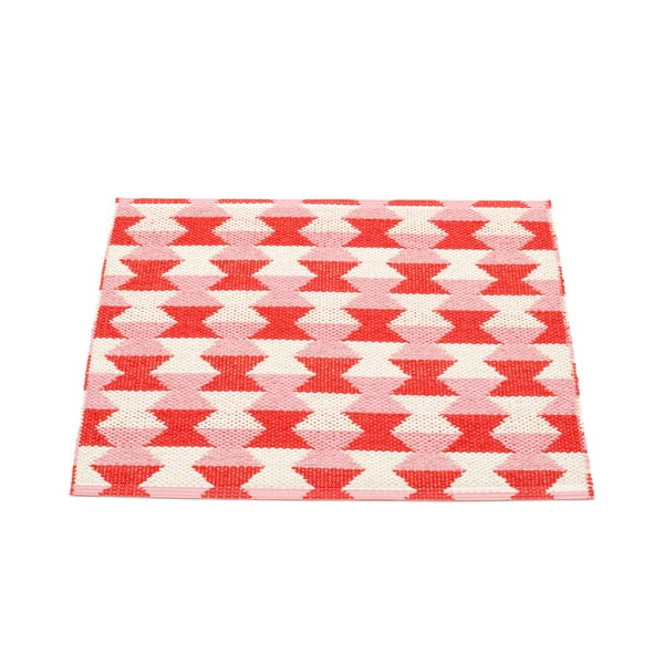 Rdeča notranja in zunanja preproga 60x70 cm Dana Coral – Pappelina-image-1