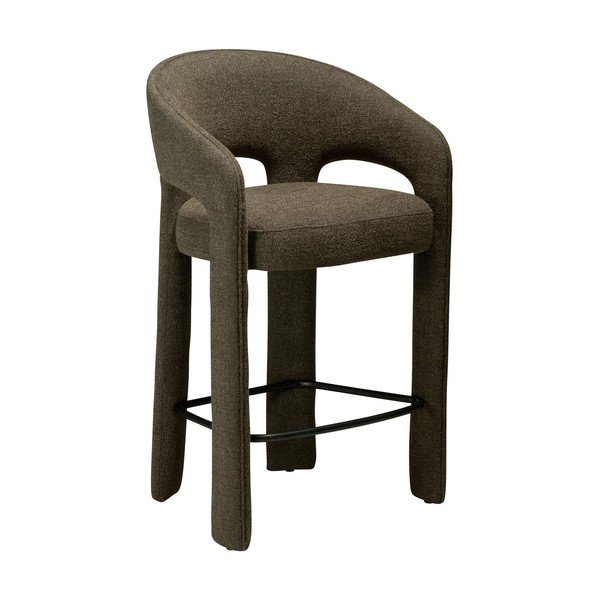 Kaki zelen barski stol (višina sedeža 67 cm) Splendor – DAN-FORM Denmark