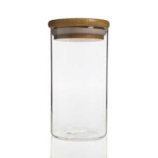 Stekleni kozarec s pokrovom Bambum Bolla, 350 ml