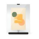 Črn steklen stoječ okvir 16x20 cm Flute – Umbra