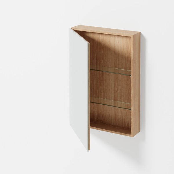 Hrastova kopalniška omarica Wireworks Slimfit-image-1