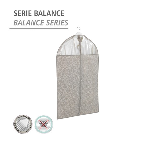 Bež zaščitna vreča za obleko Wenko Business, 100 x 60 cm-image-3