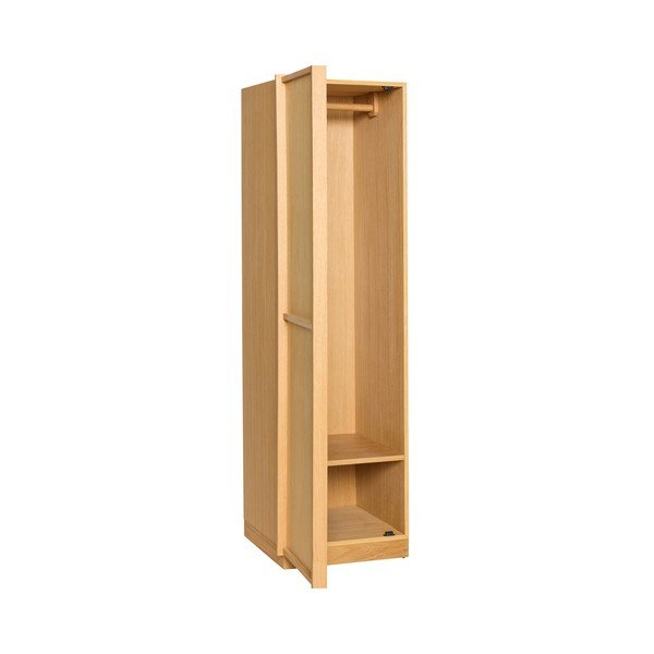 Omarica v hrastovem dekorju v naravni barvi 50x181x55 cm Kura – Hübsch-image-2