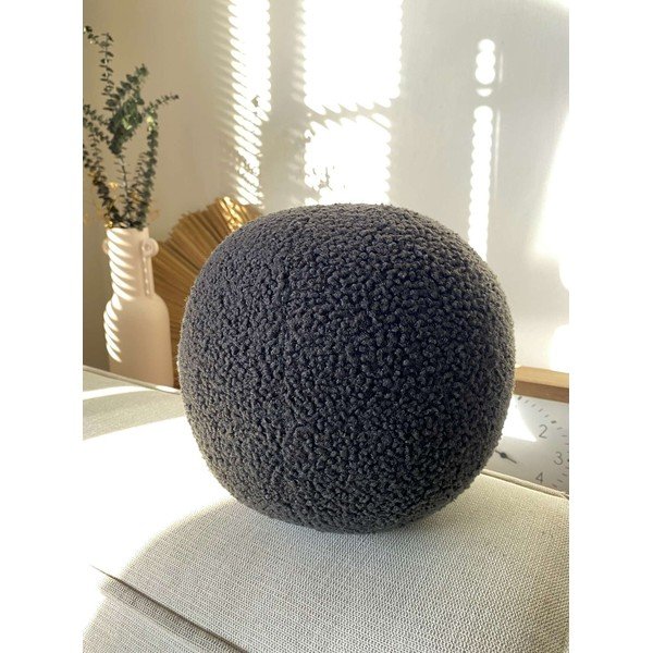 Okrasna blazina iz tkanine bouclé ø 20 cm Top – Mioli Decor-image-1