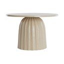 Kovinska okrogla stranska mizica ø 60 cm Veglia – Light & Living