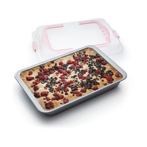 Pladenj za peko s prenosnim pokrovom Kitchen Craft Sweetly Does It-image-1