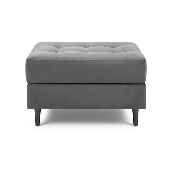 Svetlo siv žametni otoman Milo Casa Santo-image-3