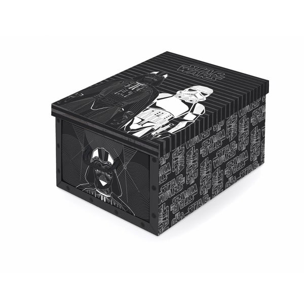 Škatla za shranjevanje z ročaji Domopak Darth Vader, dolžina 50 cm