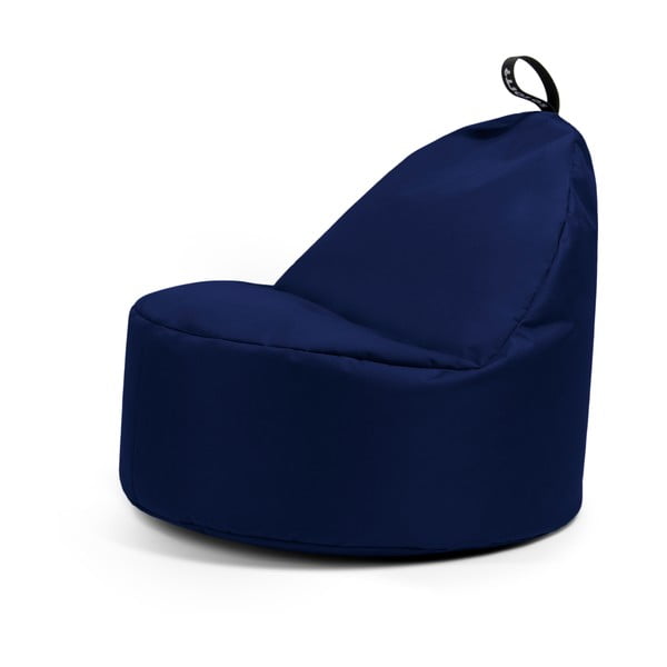 Temno modra vreča za sedenje Round XL – So Soft?