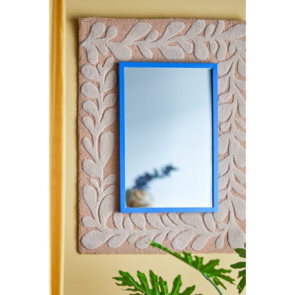 Stensko ogledalo z lesenim okvirjem 40x60 cm Atle – Bloomingville-image-3