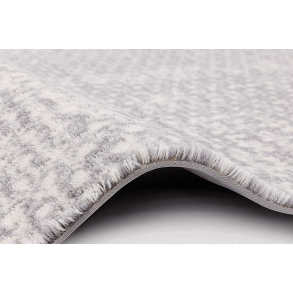Svetlo siva volnena preproga 133x180 cm Eden – Agnella-image-2