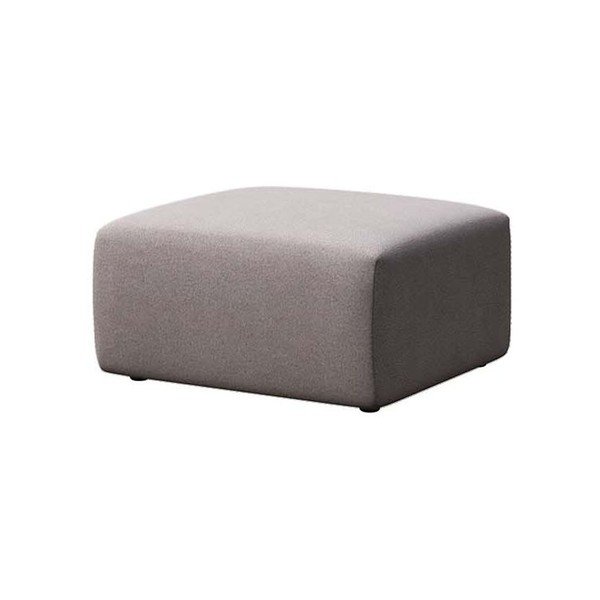 Siv žameten tabure Villet – Rodier-image-2