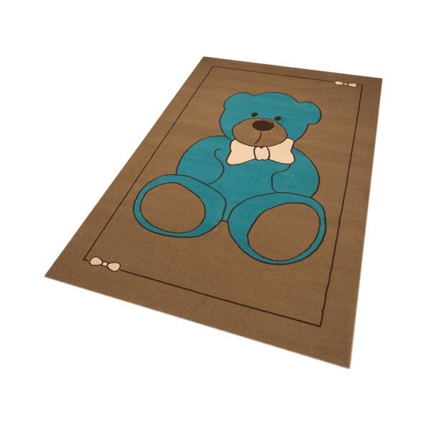 Otroška rjava preproga Zala Living Teddy, 140 x 200 cm-image-1