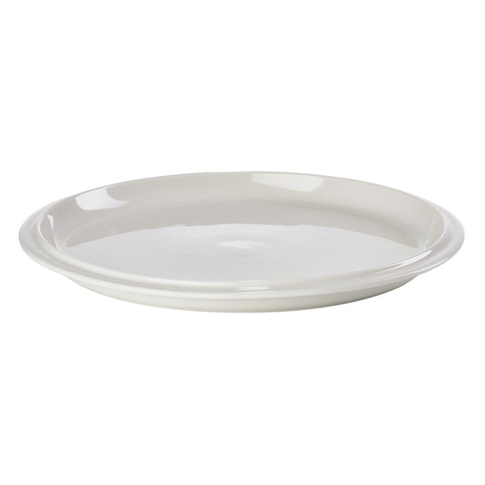 Kremno bel desertni porcelanast krožnik ø 20 cm Eau