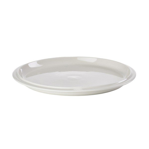 Kremno bel desertni porcelanast krožnik ø 20 cm Eau – Zone