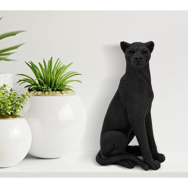 Kipec iz poliresina 27 cm Leopard – Mauro Ferretti-image-1