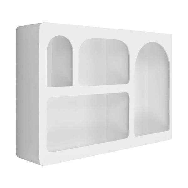 Bela večnivojska polica 60 cm Bryne – House Nordic-image-1