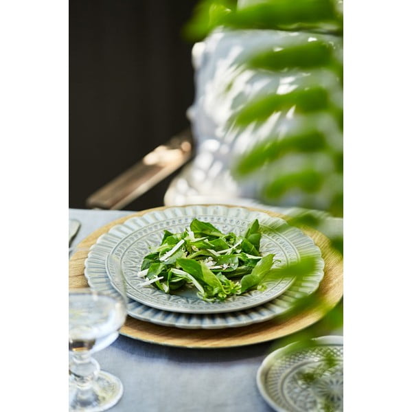 Siv keramičen krožnik Costa Nova Cristal, ⌀ 28 cm-image-2