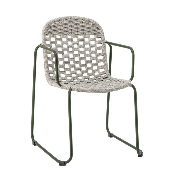 Siv kovinski vrtni stol Calana – Bloomingville