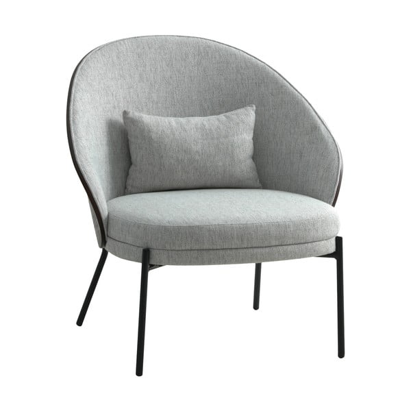 Svetlo siv fotelj Canelas – House Nordic